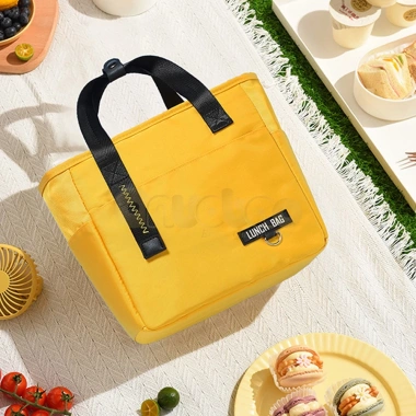 Túi đựng đồ ăn trưa cách nhiệt, có ngăn đựng nước đá, di động - Giá 155.000đ