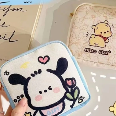 Túi Đựng Đồ Cá Nhân Mini Đa Năng Son Thẻ Tiền, Xu Tai Nghe, Băng Vệ Sinh - Giá 19.502 VND 2