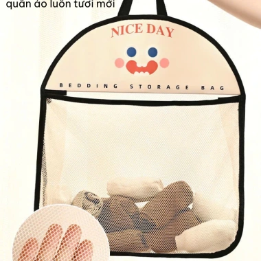 Túi Đựng Đồ Đa Năng Nhà Niêu NA30 - Túi Lưới Treo Tường Tiện Lợi, Giá 34,582₫