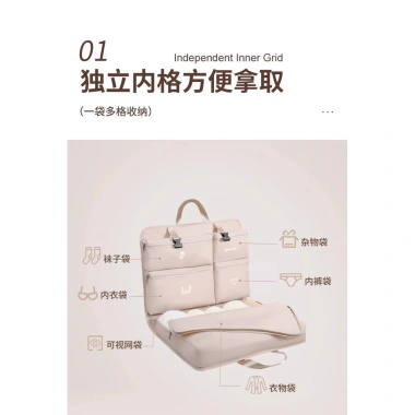 Túi đựng đồ du lịch và lót gọn nhẹ, bảo quản quần áo cho chuyến công tác 7