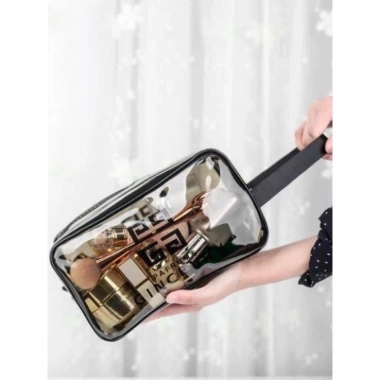 Túi Đựng Đồ Trang Điểm 3 Túi Trong Suốt - Sét Du Lịch Thời Trang, Giá 59.000 VND