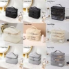 Túi đựng đồ trang điểm OKDEALS - Lưới trong suốt, sức chứa lớn, đa lớp 1/2/3, du lịch cho nữ, giảm còn 56.700₫ 7