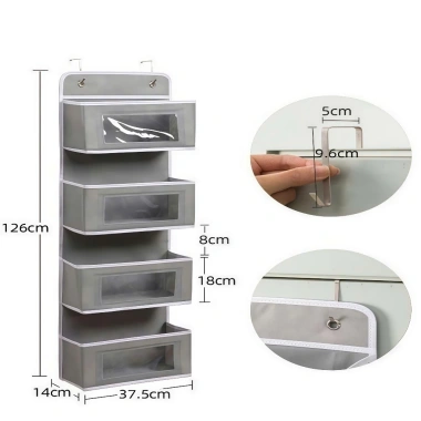 Túi đựng đồ treo giường phòng trọ ký túc xá đa tầng tiện lợi đa năng - Giá 79.000đ