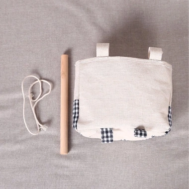Túi đựng đồ treo tường HOUSEEKER cotton linen thiết kế sáng tạo - Giá chỉ 42.120 VND 6
