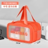 túi đựng đồ vệ sinh cá nhân dung tích lớn PVC 2 lớp tách khô ướt, trong suốt, dày, phù hợp bơi và trang điểm, 46.355 VND 7