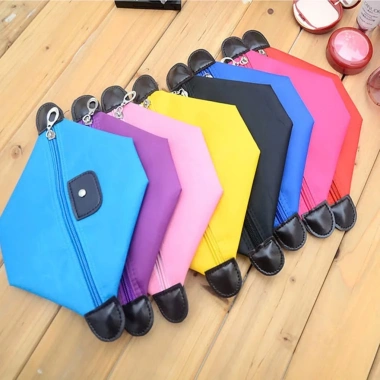Túi Đựng Dụng Cụ Trang Điểm Chống Thấm Khóa Kéo Đa Dụng Nam Nữ - Giá 11.000₫