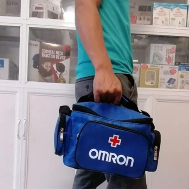 Túi Đựng Dụng Cụ Y Tế Omron 4 Ngăn - Chất Liệu Bền, Không Nhăn, Dễ Di Chuyển, 130.000 VND 6