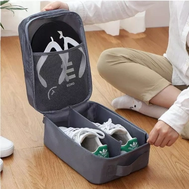 Túi đựng giày 3 ngăn du lịch đa năng, gọn gàng cho vali - Giá chỉ 125.000đ 5