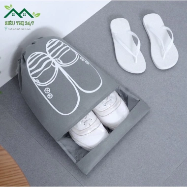 Túi đựng giày bằng vải du lịch thể thao thời trang - Freeship 50K, chỉ 5.000đ