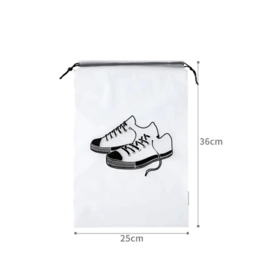 Túi đựng giày chống bụi trong suốt 10/20/30 Túi dây rút du lịch, chỉ 44.899 VND 10