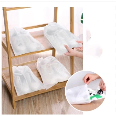 Túi đựng giày đa năng du lịch vải không dệt trắng - Giá chỉ 7.000₫