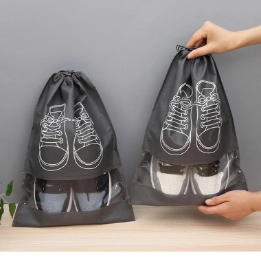 Túi đựng giày dây rút tiện lợi, bảo vệ giày khi du lịch - Giá chỉ 10.000₫