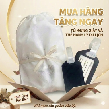 Túi Đựng Giày Dây Rút Vải Không Dệt - Chống Bụi, Ẩm Mốc, Tiện Lợi cho Du Lịch & Gia Đình - Giá chỉ 12.000 VND 2