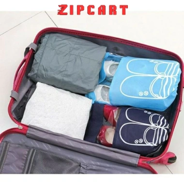 Túi Đựng Giày Dép Du Lịch Chống Thấm, Bẩn, Dây Rút Tiện Lợi, Nhiều Màu - Giá 9.550 VND 4 Túi Đựng Giày Dép Du Lịch Chống Thấm, Bẩn, Dây Rút Tiện Lợi, Nhiều Màu - Giá 9.550 VND 4