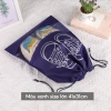 Túi đựng giày dép du lịch Rakunet – Bảo quản chống bụi bẩn, ẩm mốc, có dây treo vali 10