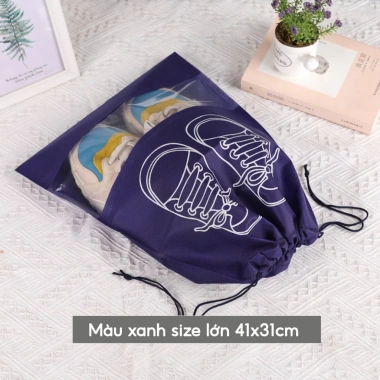 Túi đựng giày dép du lịch Rakunet – Bảo quản chống bụi bẩn, ẩm mốc, có dây treo vali 10 Túi đựng giày dép du lịch Rakunet – Bảo quản chống bụi bẩn, ẩm mốc, có dây treo vali 10