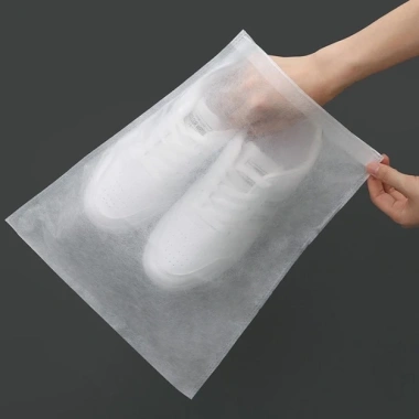 Túi đựng giày dép du lịch thể thao đá banh dây rút vải không dệt chống bụi tiện lợi bỏ vali gọn gàng chỉ 15.000₫