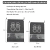 Túi Đựng Giày Du Lịch Dây Rút, Thoáng Khí, Chống Bụi, Giày Đá Bóng Thể Thao - 9.900 VND 2