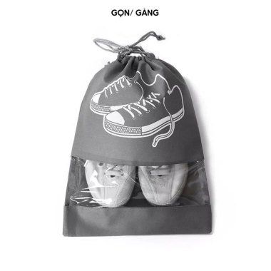Túi đựng giày du lịch dây rút, tránh bám bẩn, bảo quản gọn gàng, tiện lợi - 10.000₫