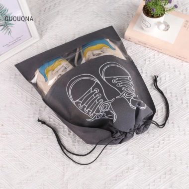 Túi đựng giày du lịch GUOUqna chống nước, có dây, tiết kiệm không gian - 27.485₫ 9
