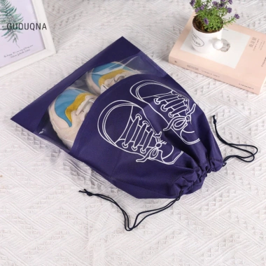 Túi đựng giày du lịch GUOUqna chống nước, có dây, tiết kiệm không gian - 27.485₫ 10