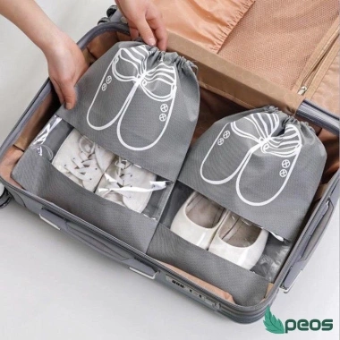Túi đựng giày du lịch M6 chống thấm nước, chống bụi, dây rút tiện lợi 9 Túi đựng giày du lịch M6 chống thấm nước, chống bụi, dây rút tiện lợi 9