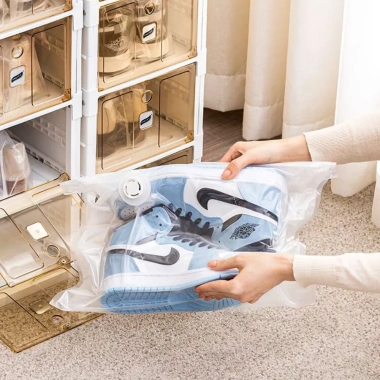 Túi Đựng Giày Hút Chân Không M002 - Bảo Quản Giày Dép, Chống ẩm mốc, Oxy hoá, Bụi, Kín Đáo, Giá Ưu Đãi 13.600 VND