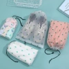 Túi đựng giày SIRENXI dây rút chống nước, chống bụi, trong suốt du lịch, giá 22.356 VND 3