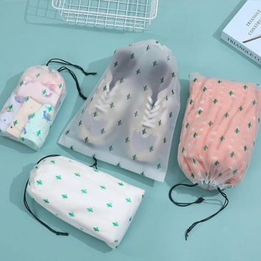 Túi đựng giày SIRENXI dây rút chống nước, chống bụi, trong suốt du lịch, giá 22.356 VND 3 Túi đựng giày SIRENXI dây rút chống nước, chống bụi, trong suốt du lịch, giá 22.356 VND 3