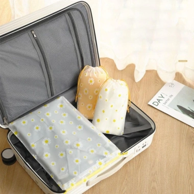 Túi đựng giày SIRENXI dây rút chống nước, chống bụi, trong suốt du lịch, giá 22.356 VND 9 Túi đựng giày SIRENXI dây rút chống nước, chống bụi, trong suốt du lịch, giá 22.356 VND 9