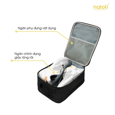 Túi đựng giày thể thao NATOLI nhiều ngăn, tiện du lịch BST Elite Shoe Bag T28 - 169.000₫ 7 Túi đựng giày thể thao NATOLI nhiều ngăn, tiện du lịch BST Elite Shoe Bag T28 - 169.000₫ 7