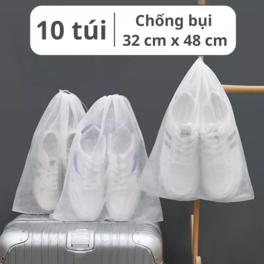 Túi đựng giày vải chống bụi, tiện dụng cho thể thao và du lịch - Elliver