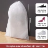 Túi đựng giày vải không dệt đa năng, miệng dây rút trắng - Combo 50, 34.900₫ 5