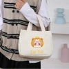 Túi đựng hộp cơm mini đa năng 2 ngăn vải canvas, khóa kéo, quai xách chắc chắn - 59k 8