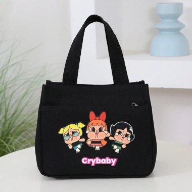 Túi đựng hộp cơm mini đa năng 2 ngăn vải canvas, khóa kéo, quai xách chắc chắn - 59k 10 Túi đựng hộp cơm mini đa năng 2 ngăn vải canvas, khóa kéo, quai xách chắc chắn - 59k 10