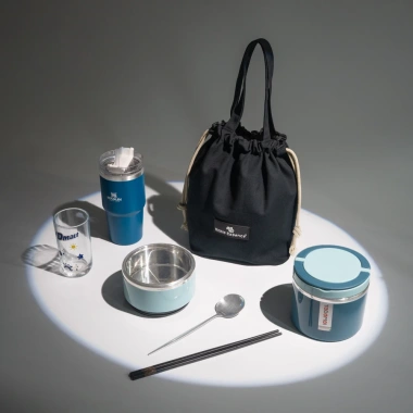 Túi đựng hộp cơm Noble Essence bucket đa năng, giữ nhiệt cho bình nước - Candy Bag T10 159.000₫ 2
