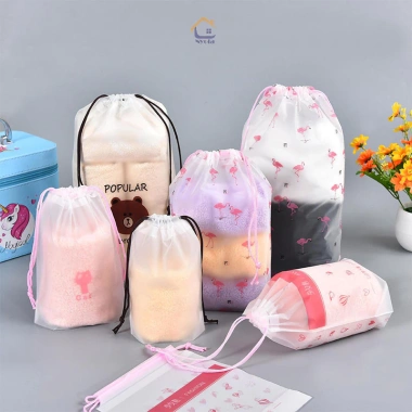 Túi Đựng Khăn Mặt & Đồ Lót Rút, Tất, Giày Du Lịch Dày - Túi Treo 3.700₫ 9