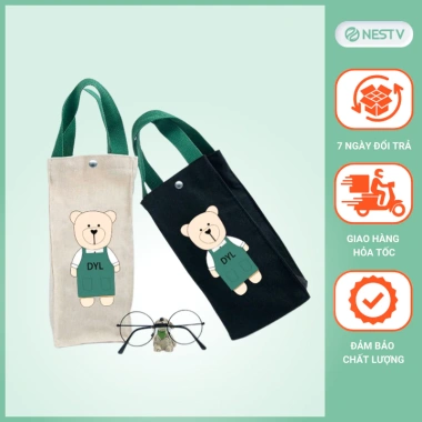 Túi đựng ly giữ nhiệt NestV - Vải xinh xắn, giữ ấm, giá chỉ 46.000đ