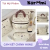 Túi Đựng Make Up Hello Kitty Nơ Nâu: Dung tích lớn, tiện lợi, giá chỉ 58.000đ