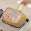 Túi Đựng Mỹ Phẩm 2 Ngăn Chất Da PU PVC Cao Cấp - Du Lịch, Trang Điểm, Skincare 65k 5