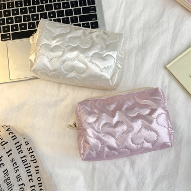 Túi Đựng Mỹ Phẩm Bé Gái Quilted Nơ Nhỏ Đa Năng - Thời Trang Di Động Giá 65k 4