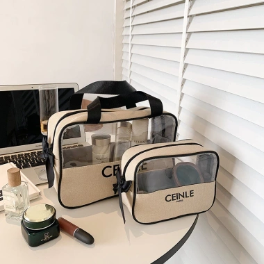 Túi Đựng Mỹ Phẩm CEINLE – Vải Canvas Suốt, Chống Thấm Nước, Túi Du Lịch 88.000₫ 4