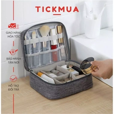 Túi Đựng Mỹ Phẩm Chống Nước Nhiều Ngăn, Phụ Kiện Điện Tử – Du Lịch 75k