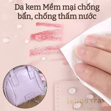Túi đựng mỹ phẩm chống thấm nước dung tích lớn, cỡ lớn du lịch, tiện cho đồ vệ sinh cá nhân – chỉ 117.682₫