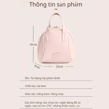 Túi đựng mỹ phẩm chống thấm nước dung tích lớn, cỡ lớn du lịch, tiện cho đồ vệ sinh cá nhân – chỉ 117.682₫