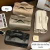 Túi đựng mỹ phẩm da đa ngăn gấp gọn, nhiều màu basic, tiện du lịch giá 85.000₫ 2
