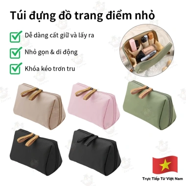 Túi đựng mỹ phẩm đa năng, hộp trang điểm đựng son môi, giảm 21% chỉ 43.125k
