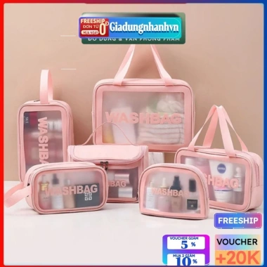Túi Đựng Mỹ Phẩm Đồ Trang Điểm Du Lịch Đúng Thẩm Mỹ Thiết Kế Gọn Gàng Giá Chỉ 23.760 VND
