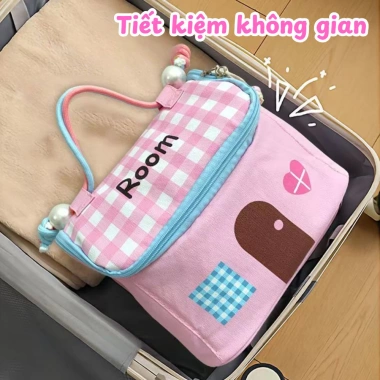 Túi Đựng Mỹ Phẩm Dopamine Mini GONHOUSE Nhỏ Gọn, Dung Lớn, Chống Thấm, 91.000₫ 4 Túi Đựng Mỹ Phẩm Dopamine Mini GONHOUSE Nhỏ Gọn, Dung Lớn, Chống Thấm, 91.000₫ 4