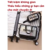 Túi đựng mỹ phẩm du lịch cá nhân trong suốt, washbag khóa kéo chống thấm nước 6